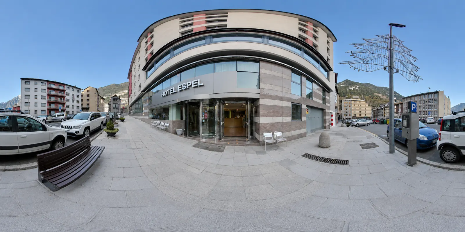 Hotel Espel · entrada principal en Escaldes-Engordany